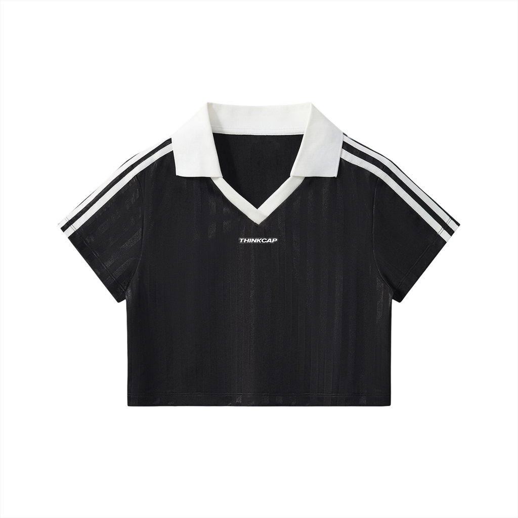 Womens Retro Cropped Jersey