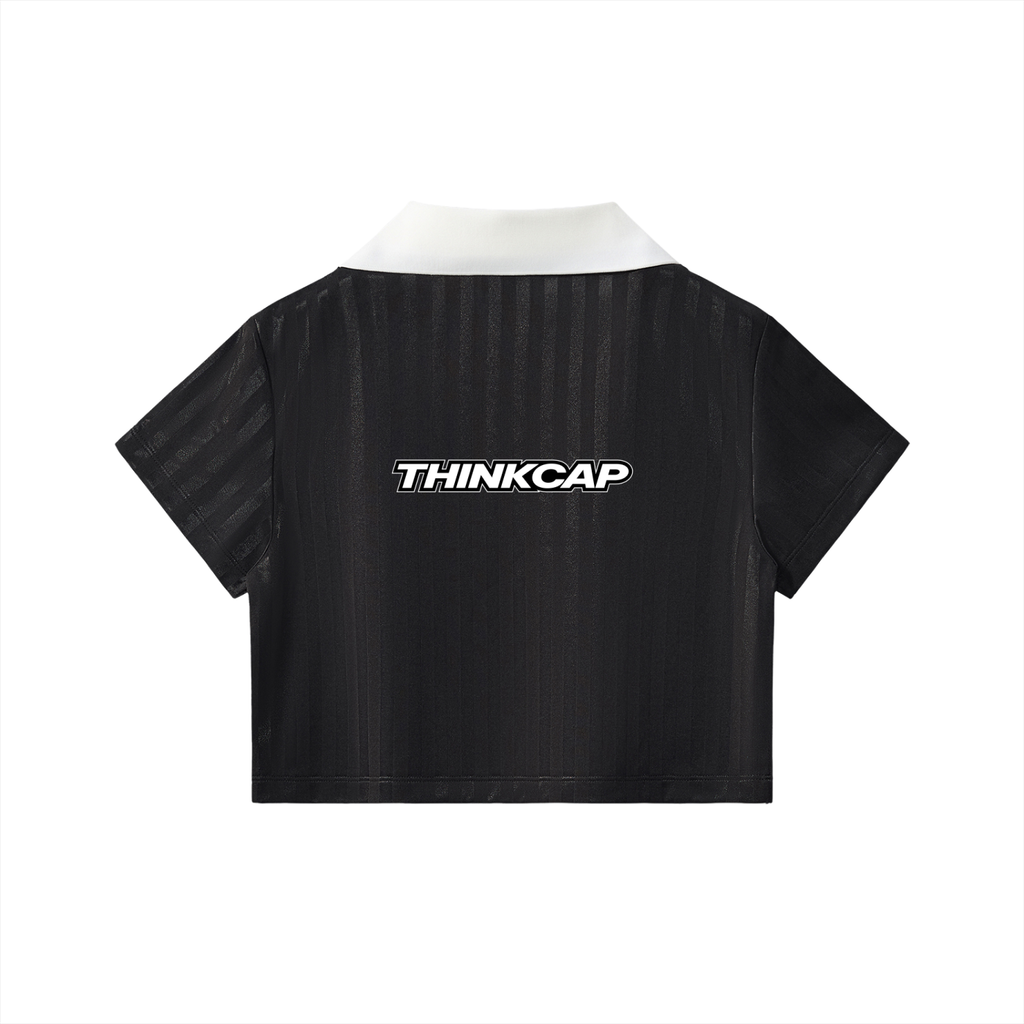 Womens Retro Cropped Jersey