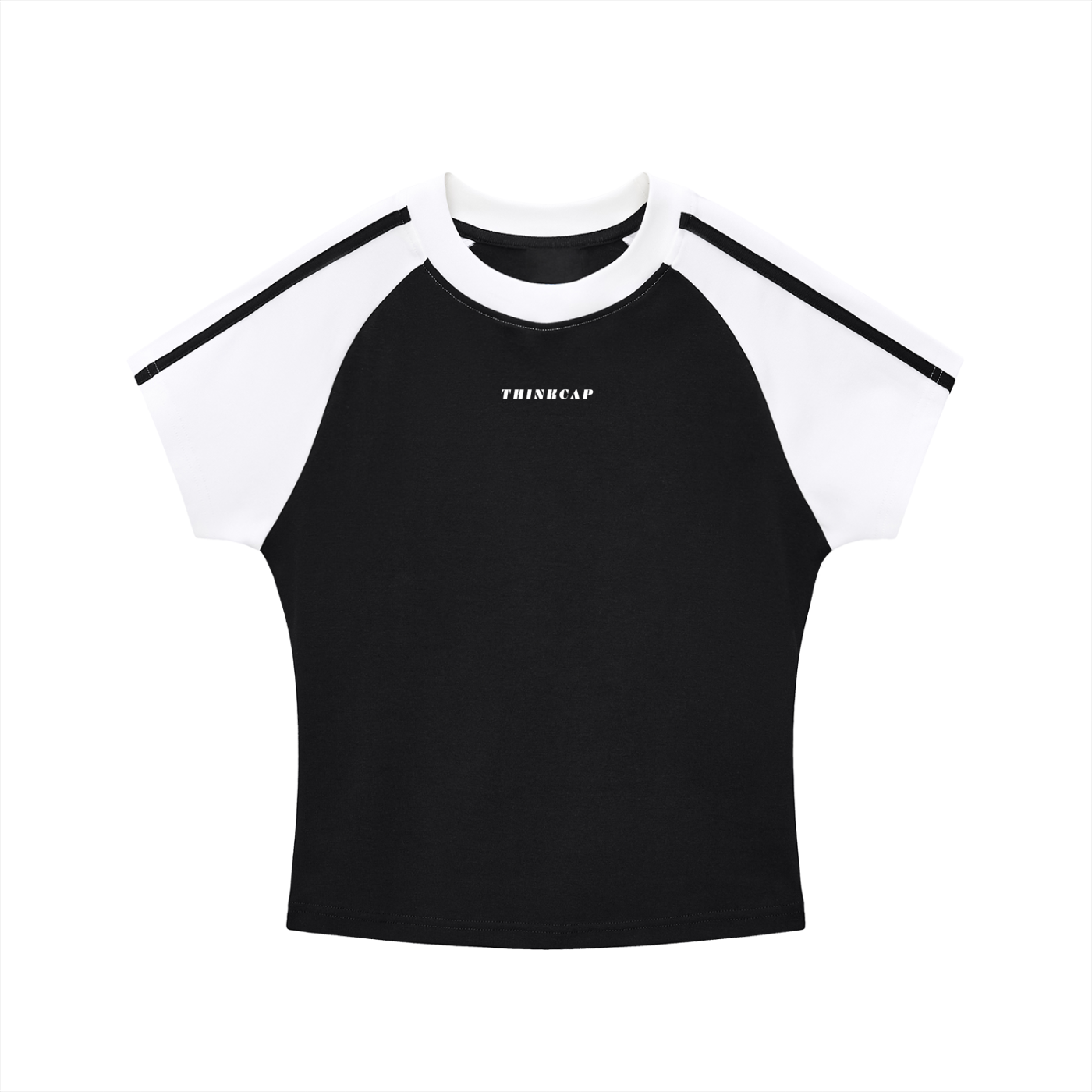 Contrast Wordmark Bodycon Top