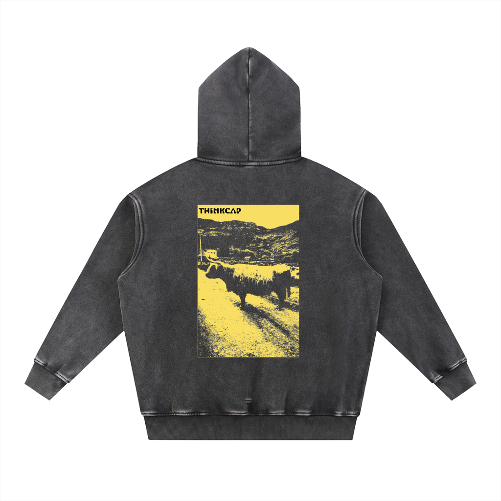 Yellow Whipped cream hoodie
