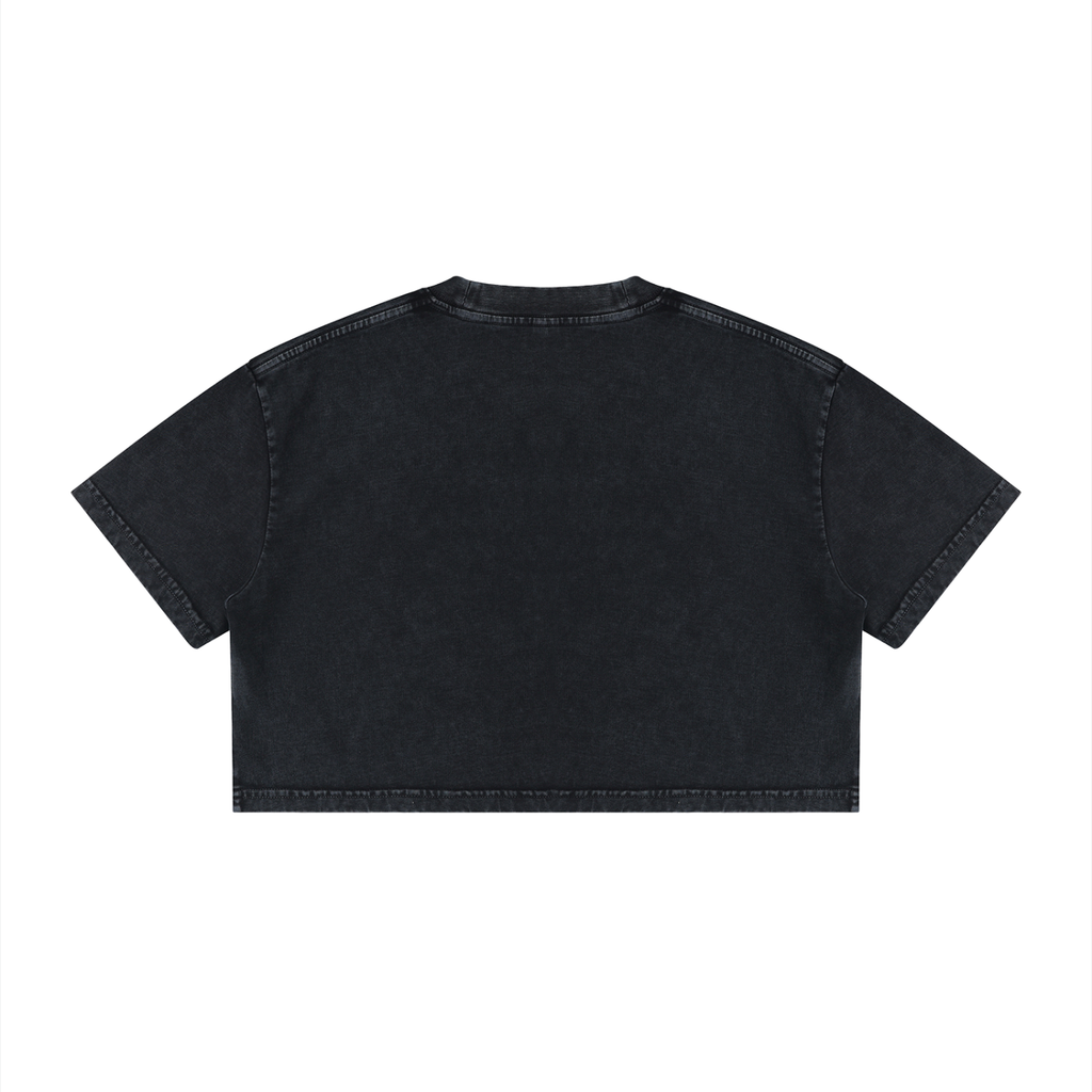 Womens ThinkCrop Oversized Crop T-Shirt