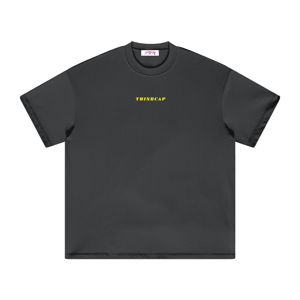 Black and Yellow Outline split face