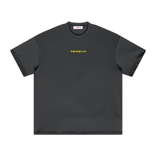 Black and Yellow Outline split face