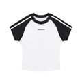Contrast Wordmark Bodycon Top