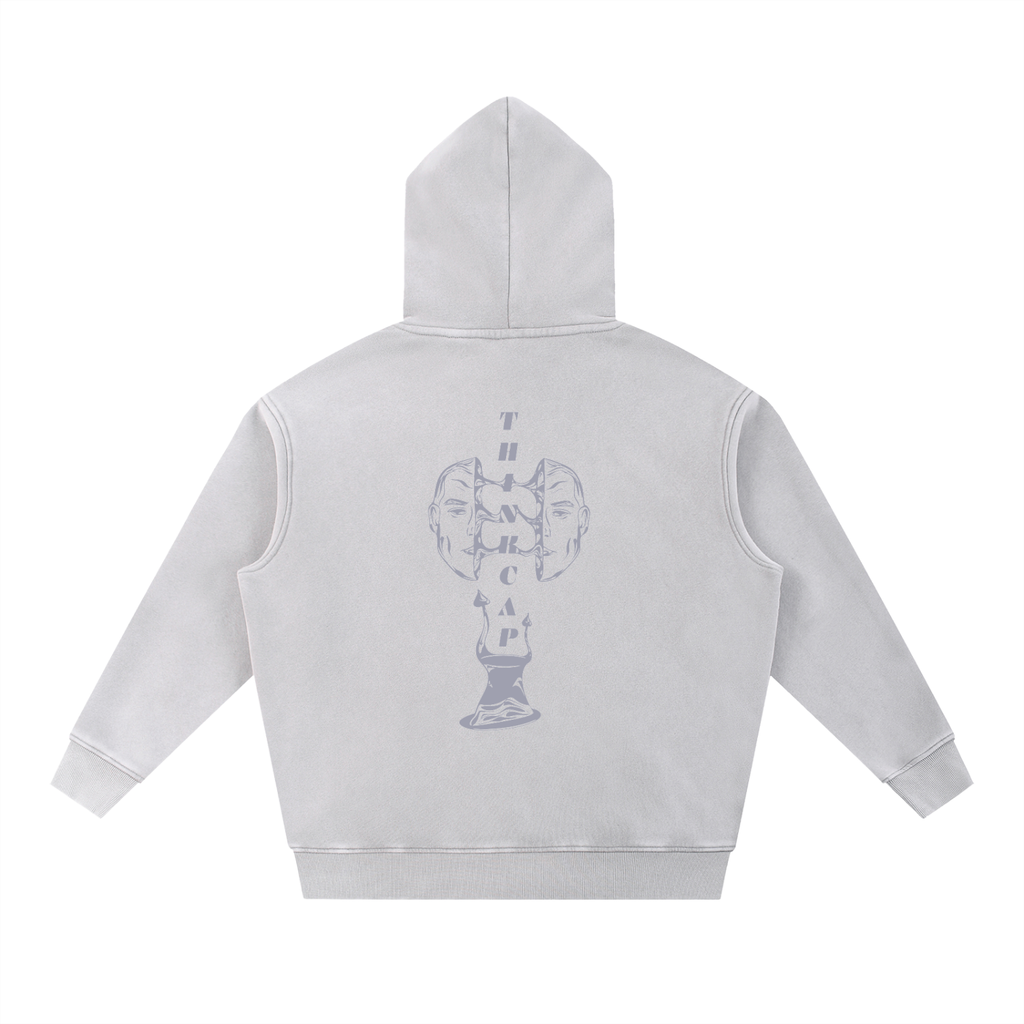 Vintage Split Face Lunar Hoodie