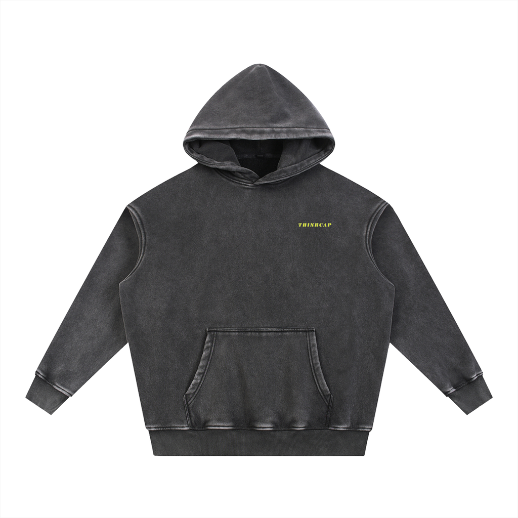 Vintage Split Face Hi-vis hoodie