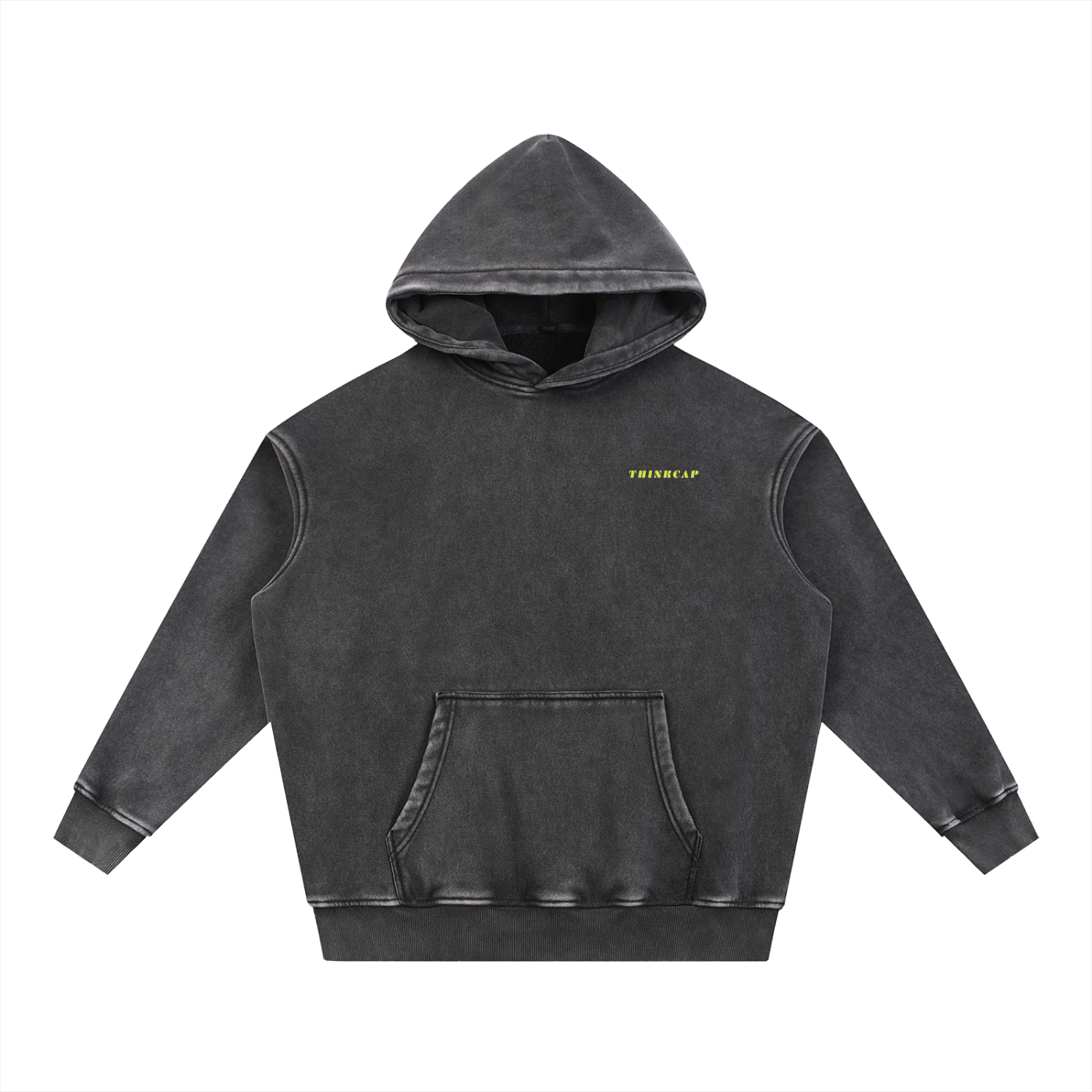 Vintage Split Face Hi-vis hoodie